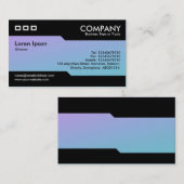 交番 – ソフトグラデーションの名刺 名刺 (正面/裏面)