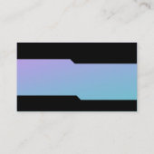 交番 – ソフトグラデーションの名刺 名刺 (裏面)
