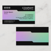 交番 – ソフトグラデーションの名刺 名刺 (正面/裏面)