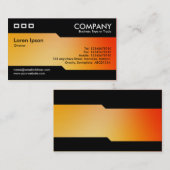 交番 – ソフトグラデーションの名刺 名刺 (正面/裏面)