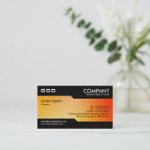 交番 – ソフトグラデーションの名刺 名刺 (スタンド正面)