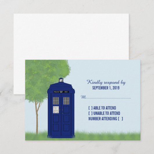 交番RSVPカードv4 出欠カード (正面/裏面)