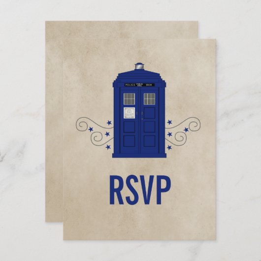 交番RSVPポストカードv6 インビテーションポストカード (正面/裏面)