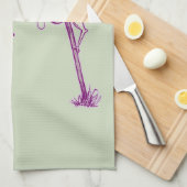 交通おもしろい灯 キッチンタオル (四つ折り)