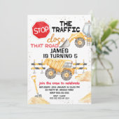 交通を止めろ！道路工事を閉鎖せよ！ 招待状 (スタンド正面)