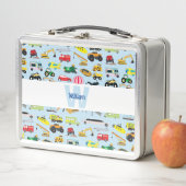 交通カラフル自動車学校 メタルランチボックス (インサイチュ)