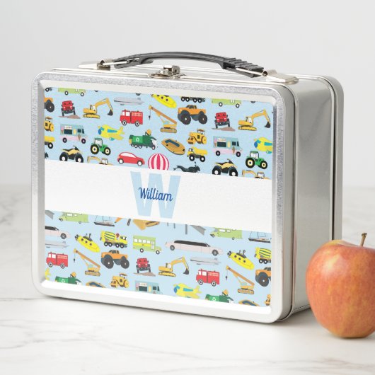 交通カラフル自動車学校 メタルランチボックス (インサイチュ)