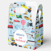 交通カラフル車の子供の名前 フェイバーボックス (オープン)