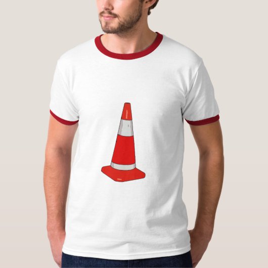 交通ゴム円錐形 Tシャツ (正面)