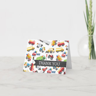 交通サンキューカード車ありがとう サンキューカード