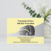 交通パーティーミニバスカード輸送バン エンクロージャーカード (スタンド正面)