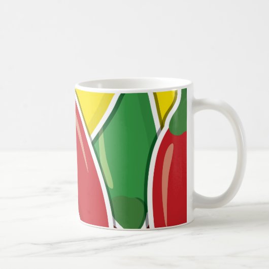 交通ファンキー灯チリペッパー コーヒーマグカップ (右)