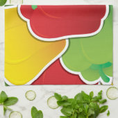 交通ファンキー灯 キッチンタオル (折り畳み)