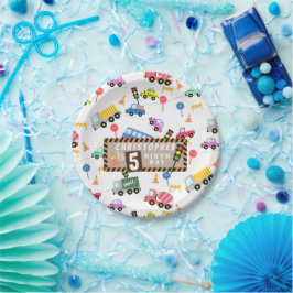 交通ホワイト紙プレート ペーパープレート