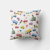 交通ホワイト装飾用クッション クッション (裏面)