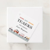 交通モダン誕生日パーティーメッセージカード フェイバータグ (インサイチュ)