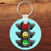 交通信信号 キーホルダー (正面)