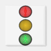 交通信号灯ハロウィングループ衣装アイディア マグネット (正面)