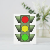 交通信号 ポストカード (スタンド正面)