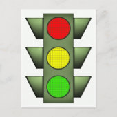 交通信号 ポストカード (正面)