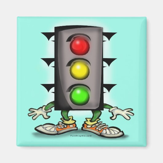 交通信灯マグネット マグネット (正面)