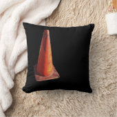 交通円錐形 クッション (ブランケット)