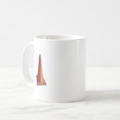 交通円錐形 コーヒーマグカップ (正面左)