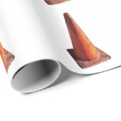 交通円錐形 ラッピングペーパー (ロールコーナー)