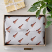 交通円錐形 薄葉紙 (ギフト)