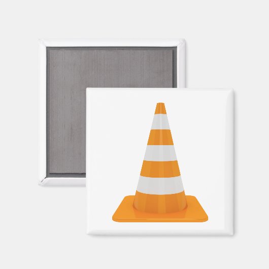 交通円錐 マグネット (正面/裏面)