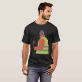 交通卓球パドル Tシャツ (正面フル)