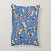 交通少年の青 アクセントクッション (裏面(縦))