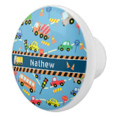 交通少年の青 セラミックノブ (右)