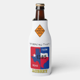 交通悪夢!FM 1385 & US 380、Aubrey、TX ボトルクーラー