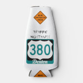 交通悪夢!US 380、Denton、TX Bでのドライブ ボトルクーラー (正面)