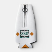 交通悪夢!US 380、McKinney、TX ボトルクーラー (裏面)