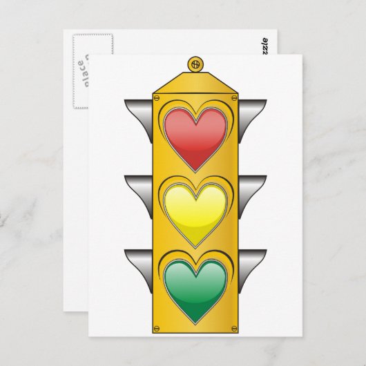 交通愛灯 ポストカード (正面/裏面)