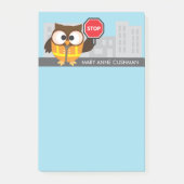 交通指導員の学校の安全パトロールは感謝していしています ポストイット (正面)