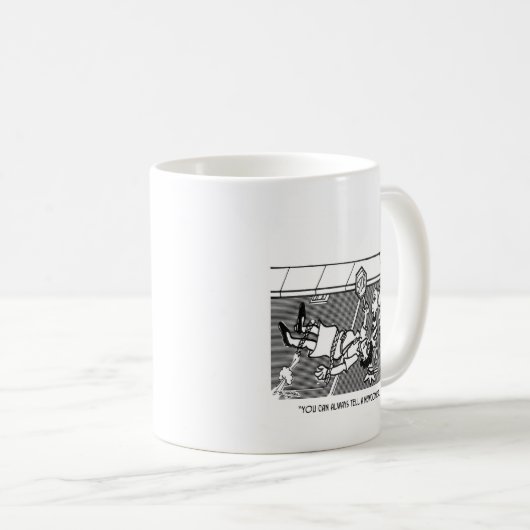 交通指導員の漫画2163 コーヒーマグカップ (正面右)