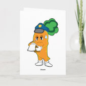 交通整理員の駐車券 カード (裏面)