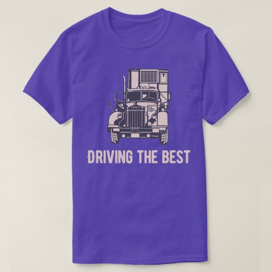 交通最高の道の運転 Tシャツ (デザイン正面)