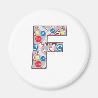 交通標識おもしろいF マグネット