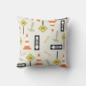 交通標識によっては装飾が家へ帰ります クッション (正面)