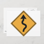 交通標識 ポストカード (正面/裏面)