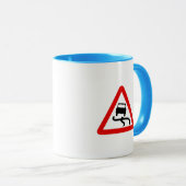 交通標識 マグカップ (正面右)