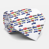 交通機関のタイ ネクタイ (ロール)