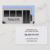 交通機関の名刺 名刺 (正面/裏面)