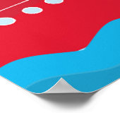 交通機関の誕生日男の子の背景大きなバナー ポスター (角)