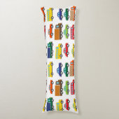 交通機関車のかわいい子供 ボディピロー (正面縦)