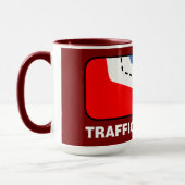 交通機関連盟 マグカップ (左)